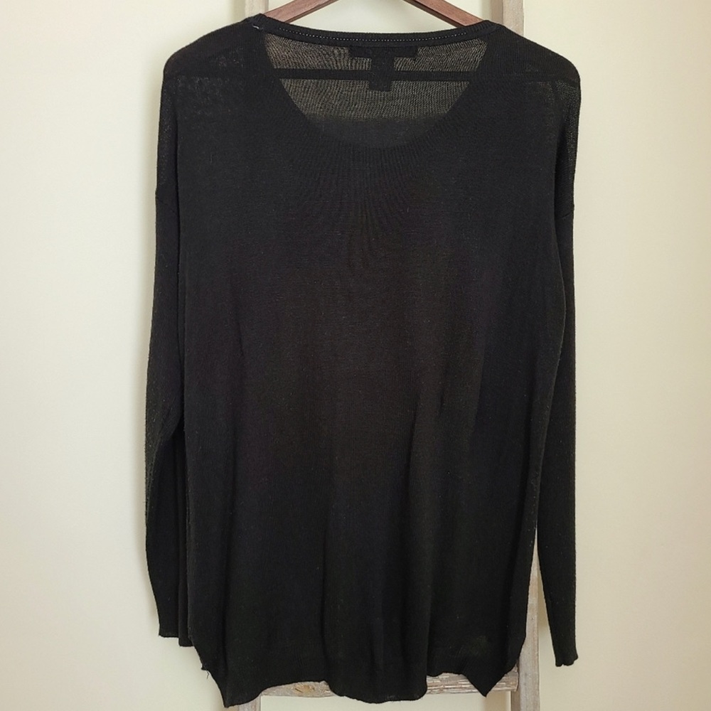 89th & Madison Black & Rose Gold Sweater - Picture 2 of 6